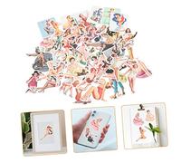 TINEASUR 100 Pièces Autocollant Cahier Stickers Lumière Maison Décorations pour La Maison Autocollants pour Scrapbooking Guitare Autocollant Stickers Muraux Décoratif Décalque PVC