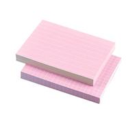 TINEASUR 150 Fiches D'étude Lignées en Papier Rose Léger et Portable pour Étudiants et Enseignants, Cartes Index Pratiques pour Cartes Mots et Écriture DIY Couleur Couleur Aléatoire