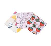 TINEASUR 1ensemble Tampon Bag avec Motif Lapin Et Ananas Grand Capacité à Monnaie Multifonction pour Filles