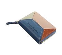 TINEASUR 1pièce Pochette De Rangement pour Cartes Multi-usages Organisateur Portable pour Cartes De Crédit Id Et Élégant Et Pratique pour Maison Bureau Sorties Bleu