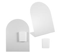 TINEASUR 2 Ensembles Tableau Mémo Magnétique Vertical 11x7,9 Pouces en Fer Blanc