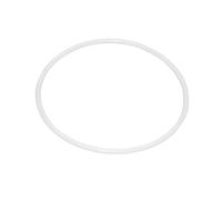 TINEASUR 20 Cerceaux Ronds en Plastique Blanc pour Attrape-rêves Soi-même, 11 Cm, Lisses et Résistants, pour Travaux Manuels et Loisirs Créatifs
