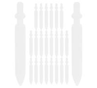 TINEASUR 24 Embouts de Rechange en Nylon 0,7 Mm pour Artistiques et Loisirs Créatifs 24 Pièces, Pointe Fine, Remplacement Facile pour Stylos de Peinture Acrylique