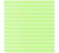 TINEASUR 24 pièces Rubans Phosphorescents Antidérapants Peva Bandes de Sécurité Lumineuses Flexibles pour Escaliers Salles de Bain et Surfaces Glissantes Autocollants Découpables