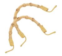 TINEASUR 2pcs Poignées en Rotin Ergonomiques pour Théière Chinoise Infuseur, Faciles à Porter, Design Élégant, Accessoires pour Diffuseur de Thé Vrac