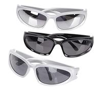 TINEASUR 3 pièces de Soleil Unisexes avec Lentilles Polarisées et Cadre Accessoires de Mode pour Hommes et Femmes Parfaits pour Événements Élégants