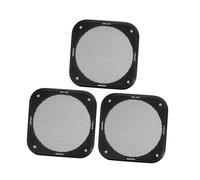 TINEASUR 3 pièces Protection Grillage Haut-Parleur Carré pour Voiture Robuste et Résistant Poussière Accessoires Audio avec Installation Facile et Design Décoratif