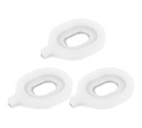 TINEASUR 3pcs Kit de Réparation de Piston de Trompette Rondelles Plastiques Blanches Compactes et Ton Constant pour Musiciens Professionnels L'industrie Musicale