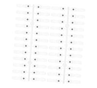 TINEASUR 48 Pièces Magnetic Nail Polish Display Tips Board For Practice With Easy Detachable Design Compact Portable Nail Color Sample Stand For Beginners