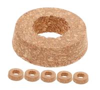 TINEASUR 6 Pièces Couvercle De Jardinière De Vase Hydroponique Couvercle en Bois pour Jardinière De ère Creux De ère De Vase en Bois