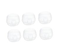 TINEASUR 6pièces Cache Boutons De Cuisinière Sécurisée Pour Couvercle Pratique Pour Et Four Installation Facile Et Nettoyage Rapide Accessoire Sécuritaire Pour Maison