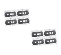 TINEASUR 8 Pièces Enregistreur De Cassettes Audio Cassettes Vierges Enregistrables Produits De Stockage De Cassettes Audio Organisateurs De Cassettes Cassettes D'Enregistrement Cassette