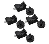 TINEASUR 8pièces Adaptateur Griffe Caméra avec Supports Et Vis Kit Pratique pour Équipement Photographique Compatible avec Trépieds Et Moniteurs Montage Facile