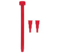 TINEASUR Adaptateur pour Bouteille de Gaz 3pcs en Plastique Abs Rouge Connecteur Can pour Buse de Torche, Conception Multifonctionnelle Fiable pour Amateurs de Bricolage et Professionnels