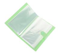 TINEASUR Album Porte- 100 Emplacements, Format Portable, Couverture Verte, Pochette de Protection de Banque et Monnaies Commémoratives, Rangement Sécurisé pour Collectionneurs, Bureau