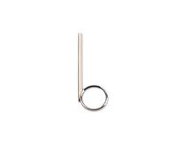 TINEASUR Anneau de Traction en Métal Léger Argenté pour Trompette et Cornet, Accessoire Facile à Porter pour Musiciens Passionnés