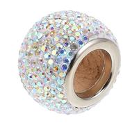 TINEASUR Anneau décoratif pour siège de Voiture Bijoux Coussin de siège de Voiture Confort charmes de Appui-tête Strass Charme de cuivre Silver