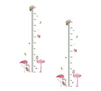 TINEASUR Autocollants Muraux en Pvc Étanche pour Garçon et Filles 2pcs Toise Créative et Décorative Suivi Précis Croissance pour Nurseries et Couloirs