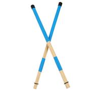 TINEASUR Baguettes de Batterie en Bois 19 Branches, Paire pour Batterie Acoustique, Balais Percussion Bleu Aléatoire, Accessoires Musique pour Jazz et Pratique Couleur Aléatoire