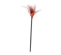 TINEASUR Balai de Mesh Orange Créatif pour Halloween Accessoire de Fête Réaliste et Décoration Originale pour Costumes de Sorcières et Magiciens