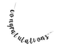 TINEASUR Bannière De Remise De Diplômes À Suspendre : Bannière De Félicitations Sur Le Thème Des Diplômés - Accessoire De Fond Pour Les Fêtes De Remise De Diplômes, Les Retrouvailles Et