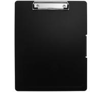 TINEASUR bloc-notes A4 porte-documents Noir en Plastique et Acier Inoxydable Léger avec rangement de documents pour Médecins et Infirmières au Bureau