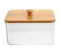 TINEASUR Boîte De Rangement Pour Papier De Séchage Couvercles Cubes De Rangement Pour Lingettes Sèches Perles Parfumées Conteneur De Rangement Pour Buanderie