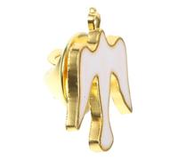 TINEASUR Broche Épingle à Revers pour Tenue de Cérémonie Accessoire Chrétien Solide Épingle de Poitrine pour Baptême et Mariage Symbole de Paix et Foi