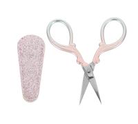 TINEASUR Ciseaux à Broder en Métal avec Design Ergonomique et Contrôle Précis, Petits Ciseaux Artisanaux pour Tissus Fins et Papier, pour Projets Scolaires