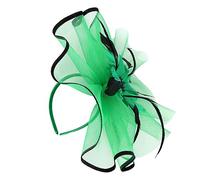 TINEASUR Coiffe Élégante Pour Coiffure De Banquet De Mariée Chapeau Fascinateur En Maille Pour Femmes Coiffure Unique Pour Fête