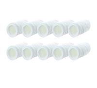 TINEASUR Couches Lavables pour Bébés en Coton 3 Couches, Lot de 10 Pièces, Matériau Confortable Bords Finition Anti-effilochage, pour -nés