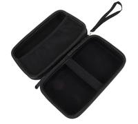 TINEASUR De Rangement pour Thermomètre Auriculaire Thermomètre Frontal Pochette Thermomètre Mallette D'accessoires Rigide Organisateur De Thermomètre Porte-étui Frontal Eva Black