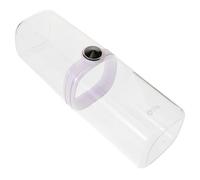 TINEASUR Étui à Brosse à Dents Transparent Porte-Gobelet, Kit de Rangement Hygiène pour Garçon et Filles et Adultes en Déplacement ou Camping