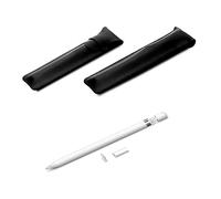 TINEASUR Étui De Protection en Cuir Pochette pour Crayon Portefeuille Clavier Titulaire Plumier Étui De Protection De Deuxième Génération USB Conseil Protecteur Poignée Style Stylo Black