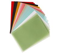 TINEASUR Feuilles de Papier Vélin Coloré Translucide Lisse Imprimable Lot de 100 Transfert Papier Polyvalent pour Dessin et Invitations pour Loisirs Créatifs