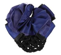 TINEASUR Filet à Cheveux pour Chignon Bleu Filet à Chignon Maille pour Femme Service Hôtel Restauration Coiffure Professionnelle