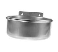 TINEASUR Gamelle en Métal pour Chien - Craquez pour La Gamelle pour Chien en Cage Facile À Nettoyer