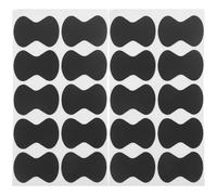 TINEASUR Grips Lot Antidérapants Guitare pour Adhésifs de Médiators en Eva de 20 Pièces, Augmentent la Friction Meilleur Contrôle Lors