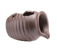TINEASUR Jar Décoratif Cascade Céramique Vintage pour Aquarium Intérieur Fontaine Eau Décorative Écologique Accessoire Jardin Zen sans Pompe Mini Pot Classique