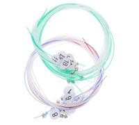 TINEASUR Jeu de 19 Cordes de Lyre en Nylon Repères Numériques, Kit de Remplacement pour Lyre Celtique et Harpe, Accessoires Solide pour Instrument de Musique, Cordes Nylon pour Réglage