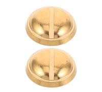 TINEASUR Kit de Réparation pour Saxophone Compatible Large Installation Rapide 2pcs Vis de Fixation en Métal Or pour Accessoires Saxophone