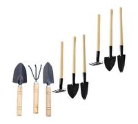 TINEASUR Kit d'entretien des Plantes 9 Pièces : Outil De Jardinage Manuel avec Pelle, Sécateur Et Cultivateur ; Outils pour Plantes D'intérieur pour Rempotage, Désherbage Et
