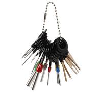 TINEASUR Kit D'outils Résistant à l'usure 18 Pièces en Acier Inoxydable pour Retrait de Électriques, Extracteur de Bornes Améliore L'efficacité Couleur Aléatoire pour