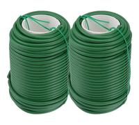 TINEASUR Liens de Jardin Flexibles pour Plantes Grimpantes, Serrage-câble 3,5 Mm X 20 M, 2 Rouleaux de Ficelle de Fixation Résistante et Polyvalente pour Tuteurage et Entretien du Jardin