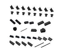 TINEASUR Lot De 2 Anti-poussière en Silicone pour Port De Carte Mère Faciles À Installer pour Ordinateurs 40 Pièces X 2