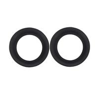 TINEASUR Lot de 2 Cache-Oculaires en Caoutchouc Souple Taille 3 pour Microscope et Jumelles Protection Oculaire Réutilisable Anti-Éblouissement Accessoire Confortable pour Observation en