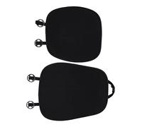 TINEASUR Lot De 2 Coussins De Siège De Voiture En Soie Glacée Respirants Pour Accessoires Automobiles Attelle Ergonomique