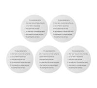 TINEASUR Lot de 5 Patchs Adhésifs Transparents en TPU Kit de Réparation Étanche pour Tentes Auvents et Articles Gonflables Patch Robuste et Résistant à la Température Autocollant