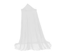 TINEASUR Moustiquaire Forme de pour Lit Baldaquin Suspendu Compatible Berceau Lit Simple et Double Installation Facile pour Chambre et Voyage