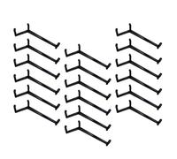 TINEASUR Outils de Pliage et Formation de Branches D’Arbres Fruitiers en Polyéthylène, Lot de 25 Pinces Légères Réglables pour Fixation et Modelage, Usage Jardin Extérieur pour Pêchers,